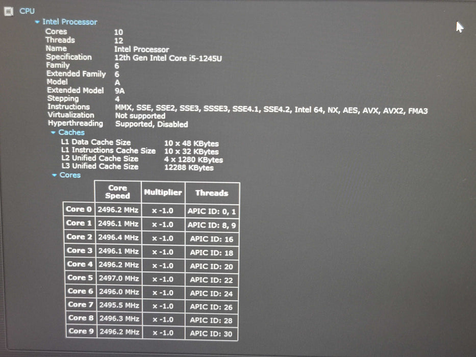 Dell Latitude 7330 i5-1245U 16GB RAM 256GB NVMe β Lap200