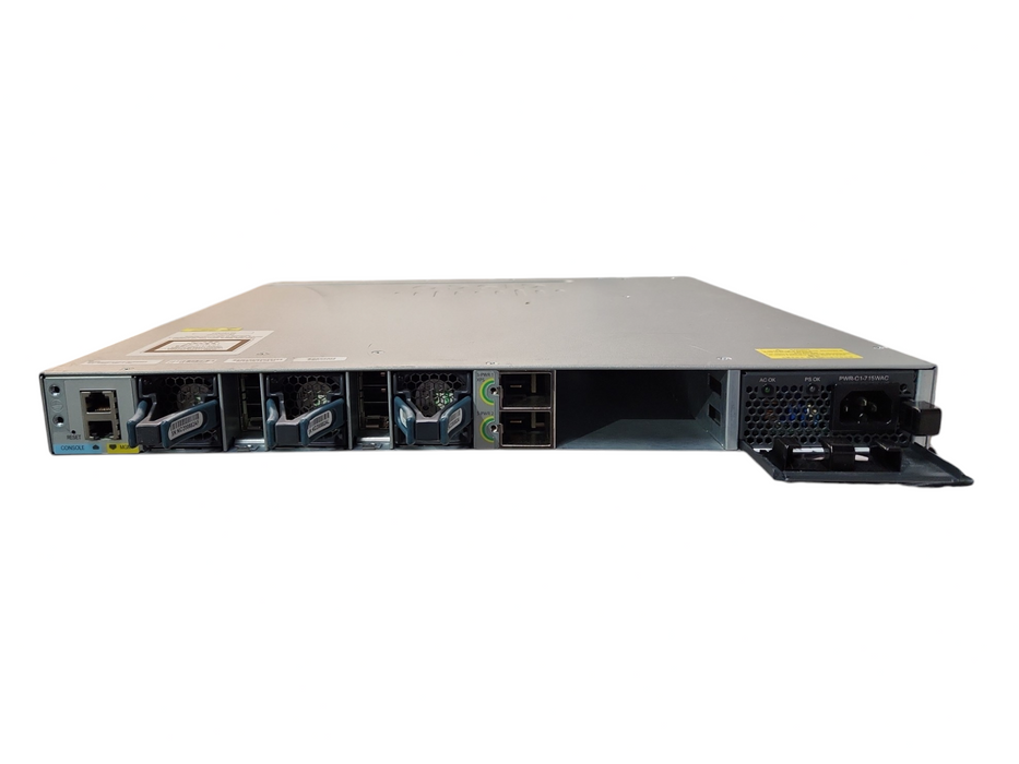 Cisco WS-C3850-48P-L 48-Port PoE+ Gigabit Switch w/ C3850-NM-2-10G