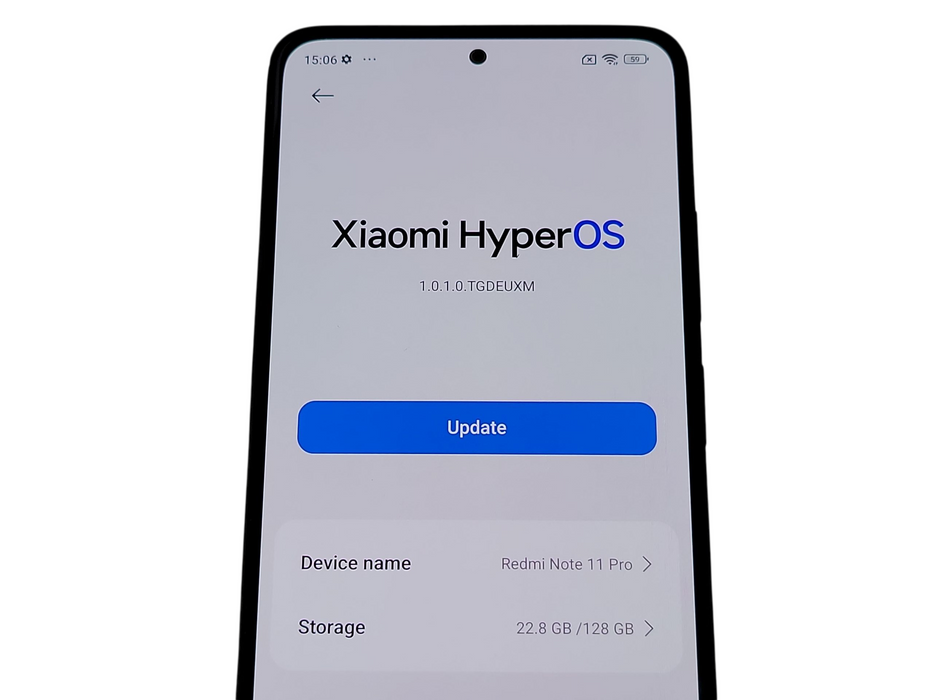Xiaomi Redmi Note 11 Pro - 128GB - Black [2201116TG]
