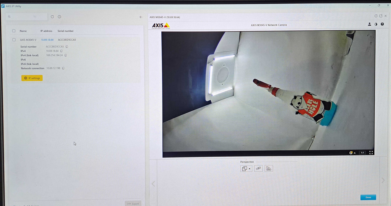 Axis M3045-V | 1080P IP Mini Dome Security Camera | Tested !
