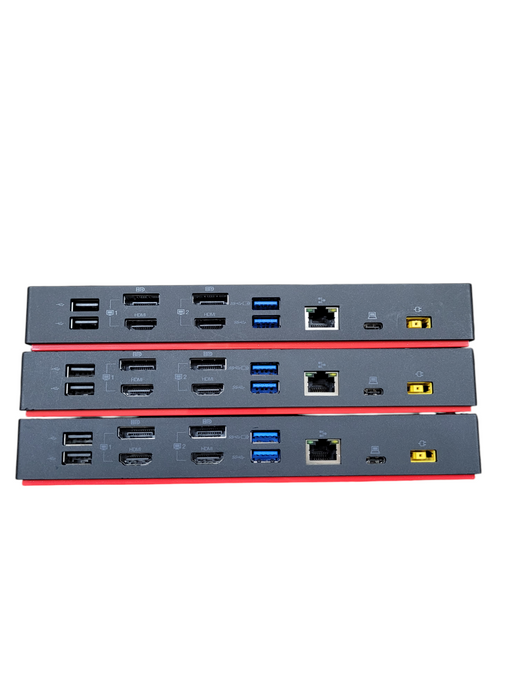 Lot 3x Lenovo ThinkPad Hybrid USB-C with USB-A Dock (40AF / DUD9011D1)