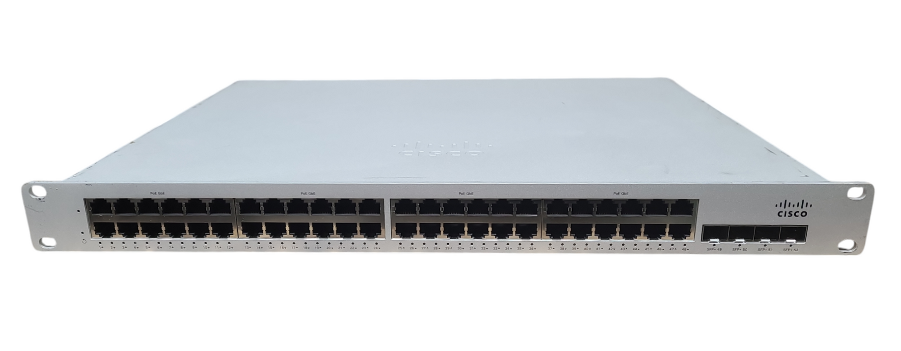 Cisco Meraki MS225-48LP *UNCLAIMED* Gigabit PoE Switch %