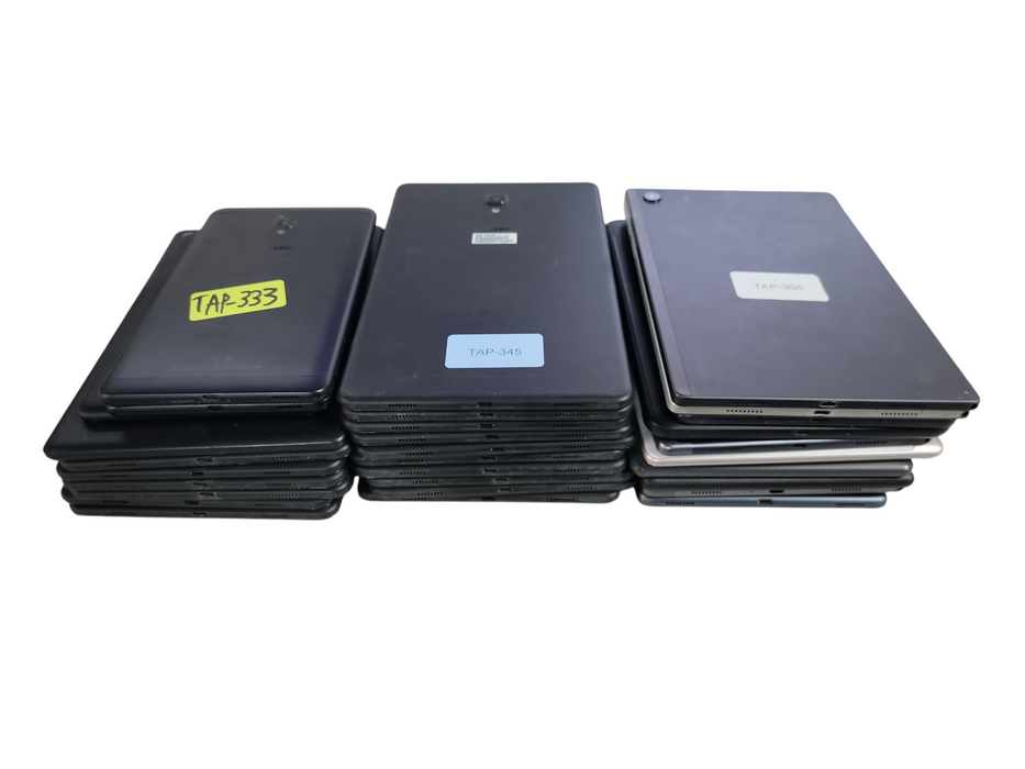Lot of 30x Android Tablets [Samsung/Amazon/Asus | B/C Condition][TAP-7] (