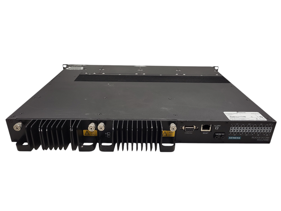 Siemens RUGGEDCOM RSG2488 rack mount switch w/ 22x RJ45s and 2x SFPs Q$