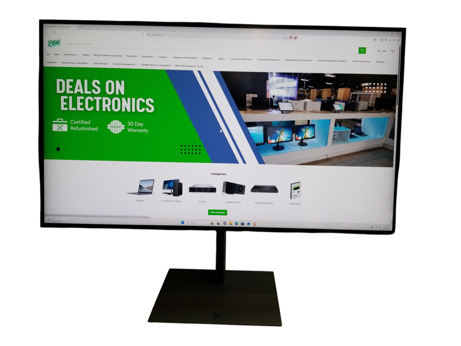 HP Z27q G3 QHD Display 2560x1440, 50/60Hz w/ Stand Q