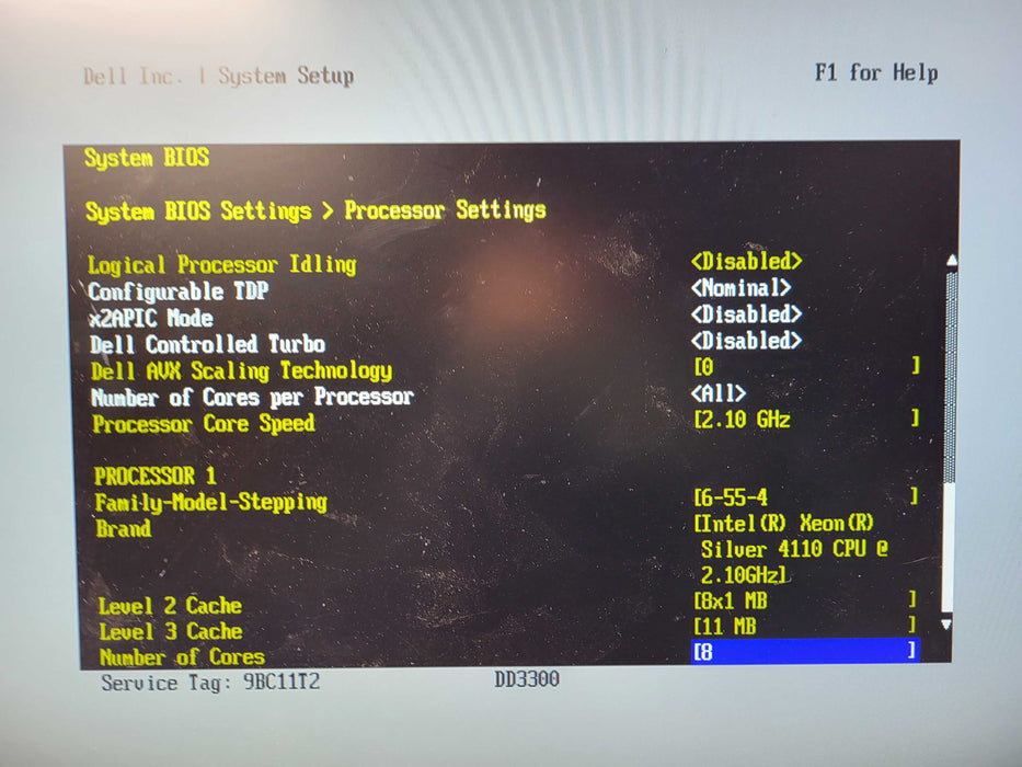 Dell Data Domain DD3300 Silver 4110 2.1GHz 16GB RAM H730P Mini 4x 4TB HDD $
