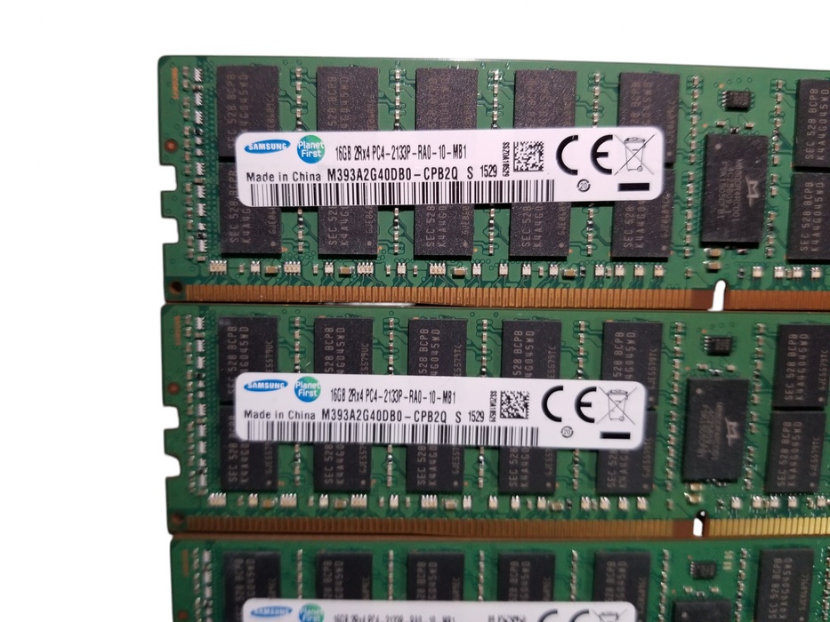 Samsung 64GB Bundle (4x16GB) 2Rx4 PC4-2133P- RA0-10 DDR4 Server RAM Q