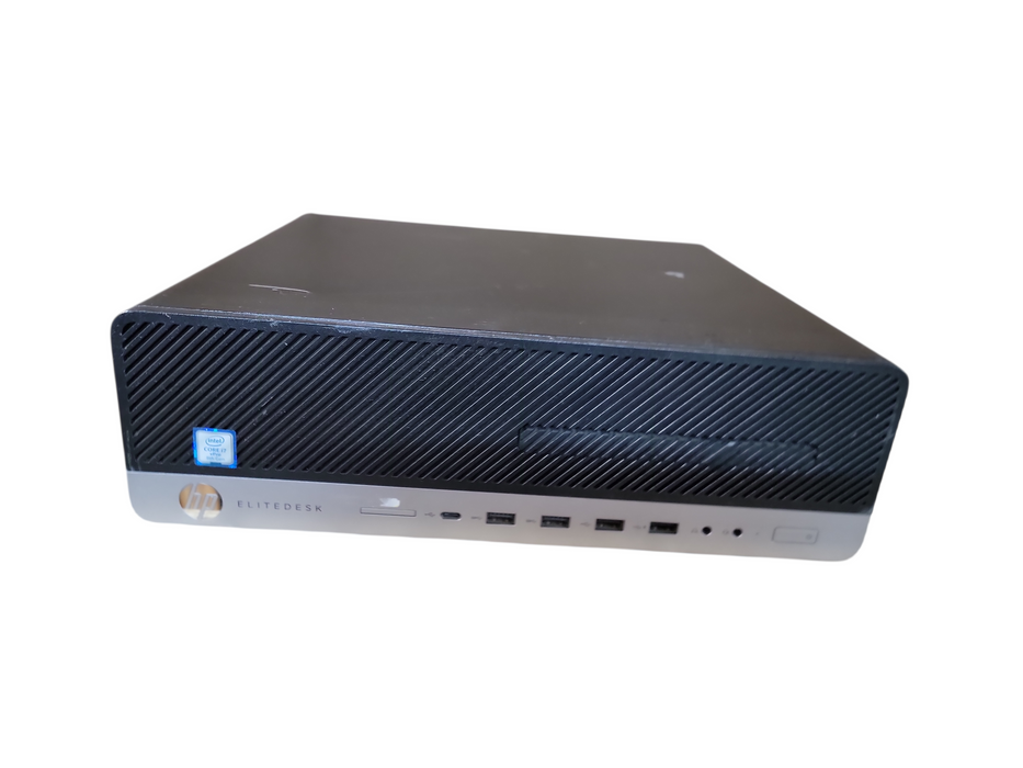 HP EliteDesk 800 G5 SFF i7 - 9700 @ 3.00GHz 8GB DDR4 Ram NO HDD Qθ