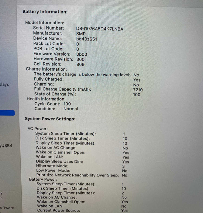 Apple MacBook Pro 16' 2019 i7-9750H Radeon Pro 5300M 16GB RAM 512SSD READ