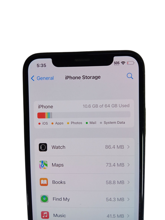 Apple iPhone X - 64GB - White [A1901]