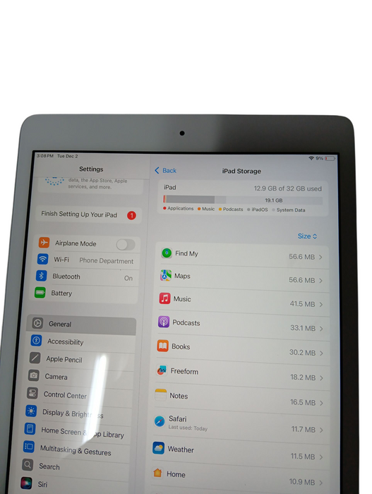 Apple iPad 7th Gen - 32GB - Silver [A2197]