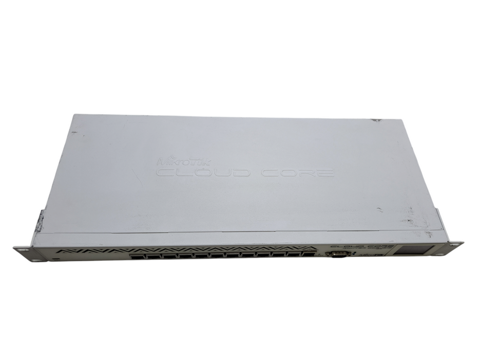 Mikrotik CCR1016-12G 12-Port Gigabit Wired Router *READ* )