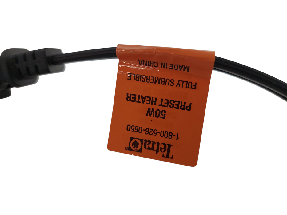 Tetra Fully Submersible 50W Preset Heater Fish Tank Heater  =