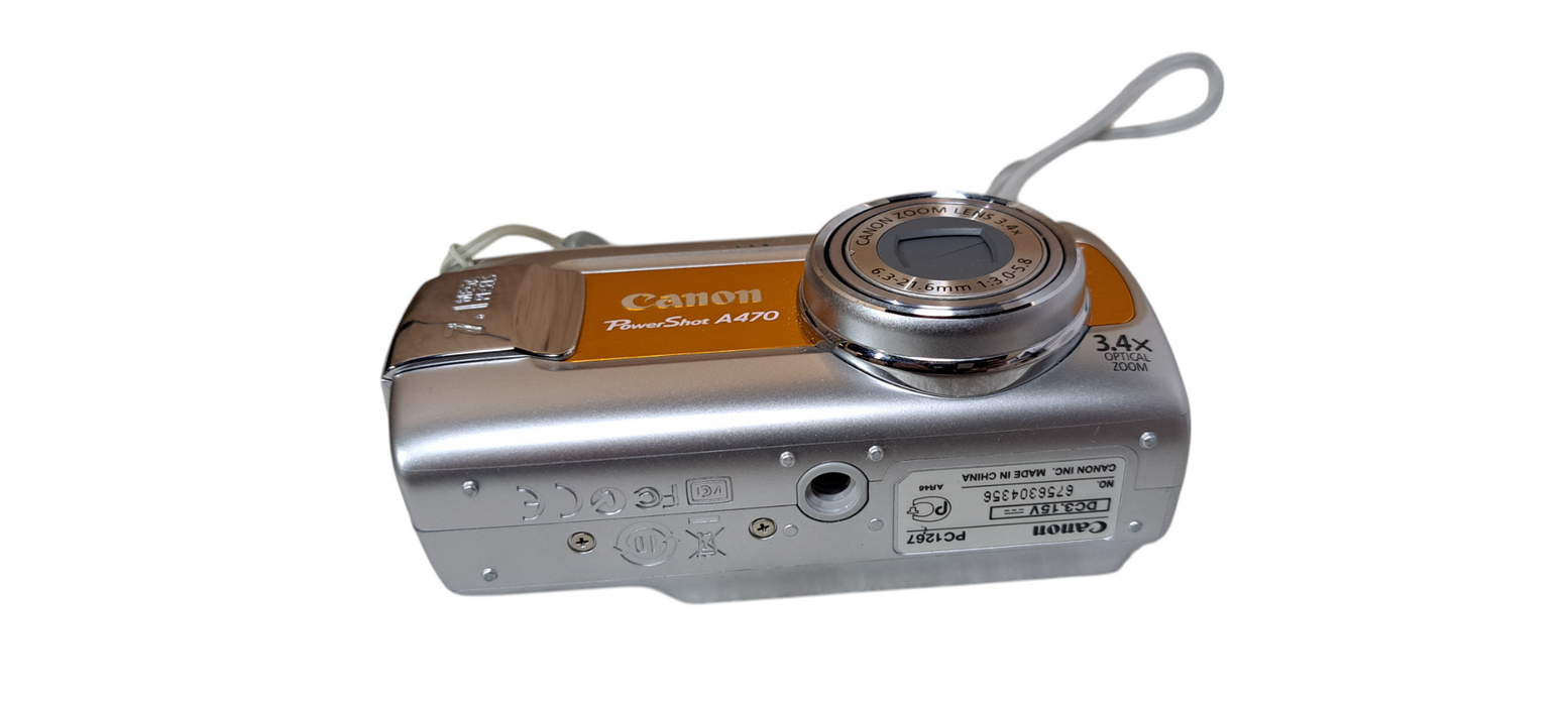 Canon PowerShot A470 7.1MP Compact Digital Camera