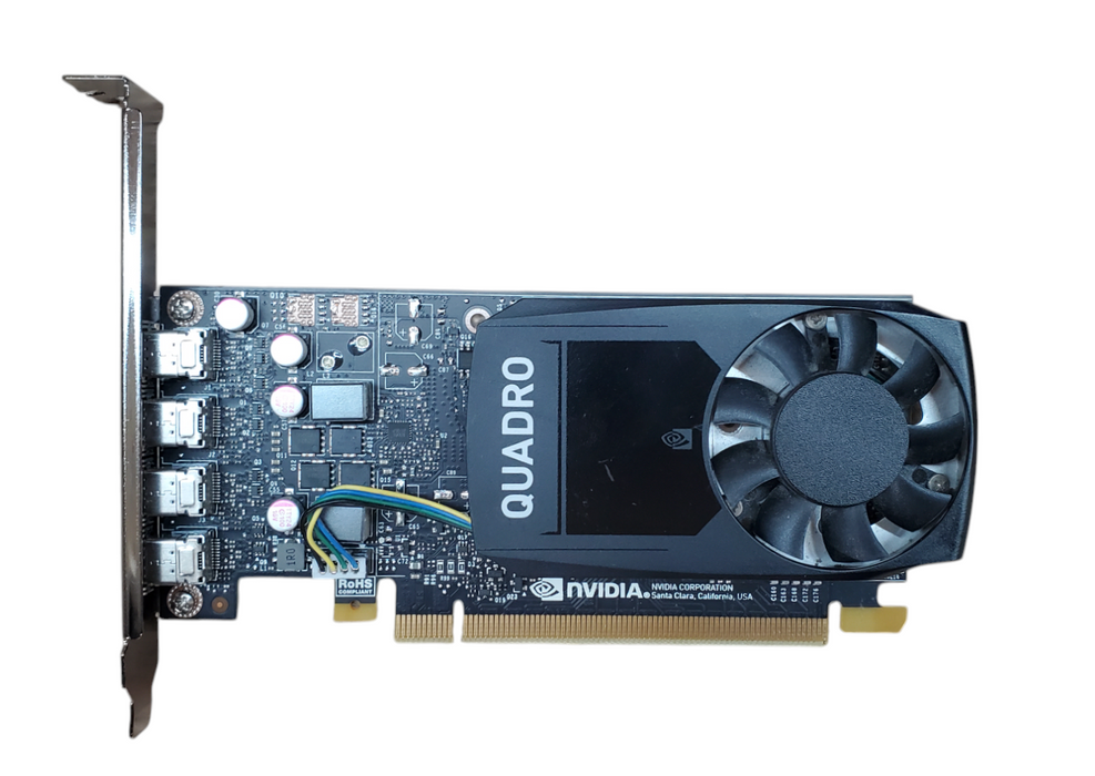 NVIDIA Quadro P1000 4GB GDDR5 - Graphics Card