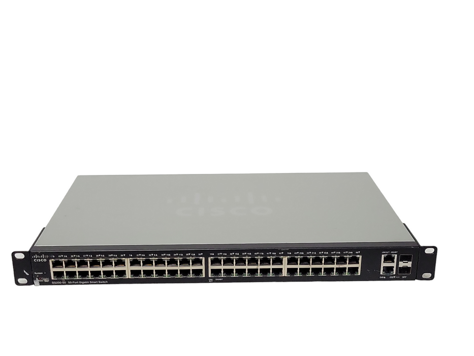 Cisco SG200-50 50-Port Gigabit Smart Switch SLM2048T V03 _