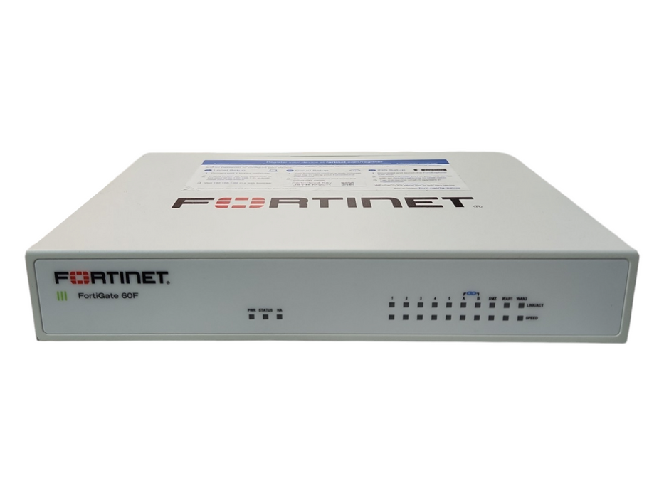 Fortinet Fortigate-60F FG-60F, Network Security Firewall, Factory Reset