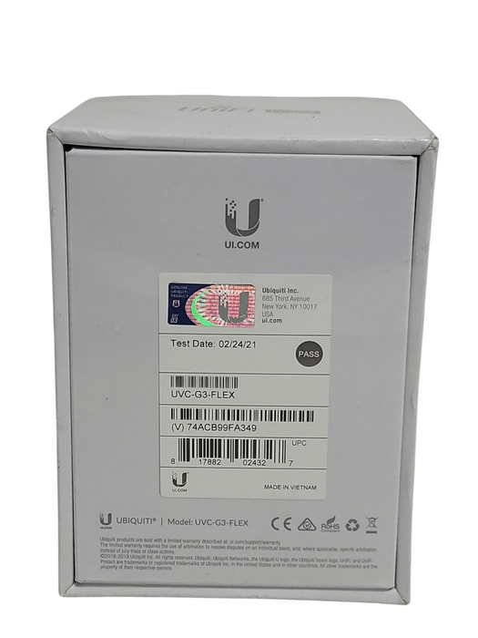 New Ubiquiti UniFi G3 Flex Indoor/Outdoor PoE Camera UVC-G3-FLEX  _