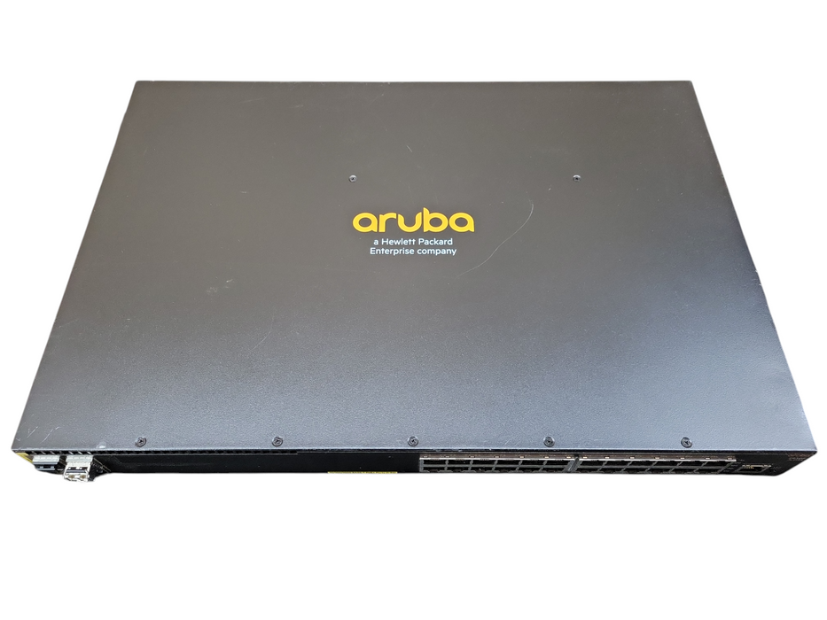 Aruba JL255A 2930F 24G PoE+ 4SFP+ Managed Network Switch !
