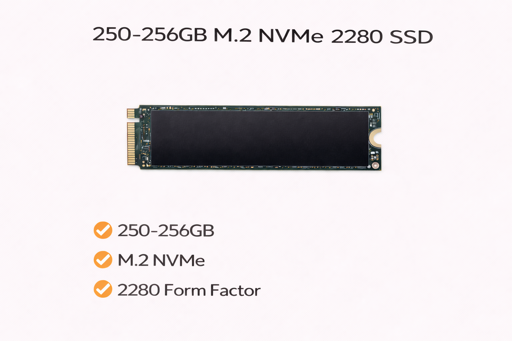 240-256GB m.2 NVMe 2280 SSD | Mixed Brands Q&