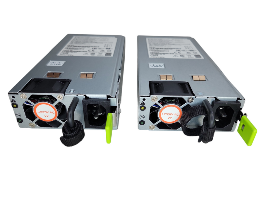 Lot of 2x - Cisco UCSC-PSU2V2-1200W V2 - 1200W Power Supply %