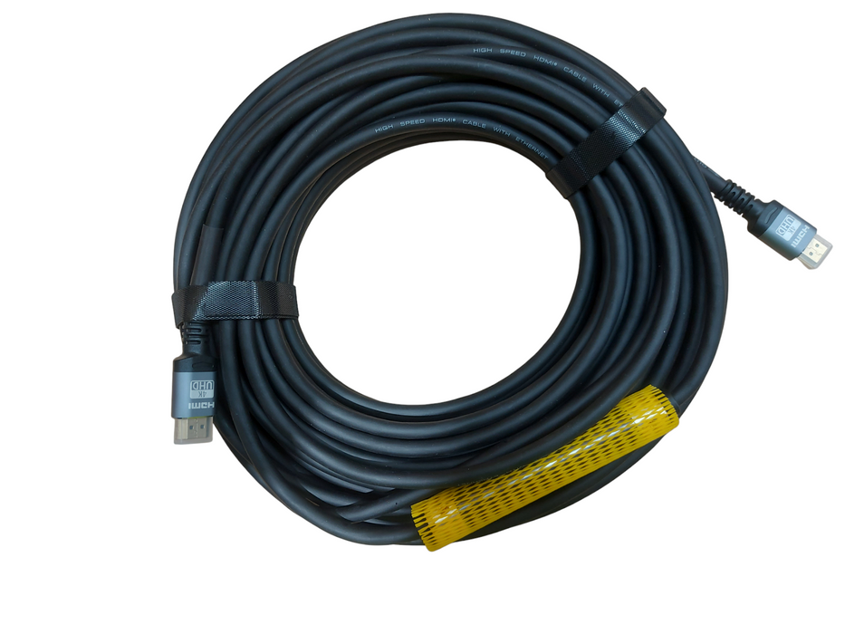 4K HDMI 100ft High Speed Ultra HD Cable with Built in HLX Signal Booster