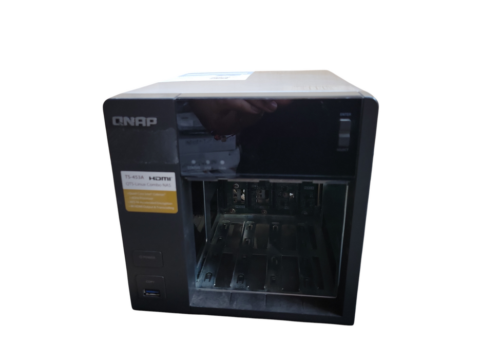 QNAP TS-653A NAS Storage System 4 Bay READ !
