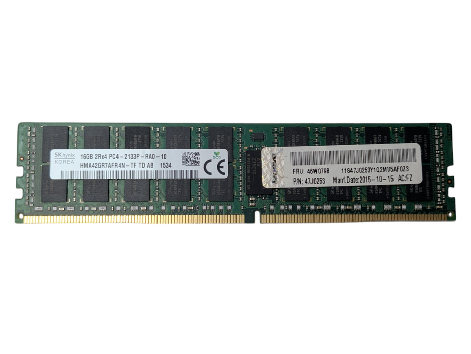 Hynix 16GB DDR4 Server RAM Memory 2Rx4 PC4-2133P-RA0-10 Q-
