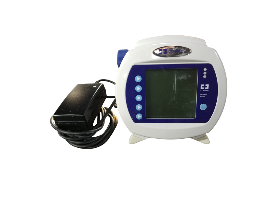 Covidien Kangaroo Enteral Feeding ePump w/ Pole Clamp & Power Supply