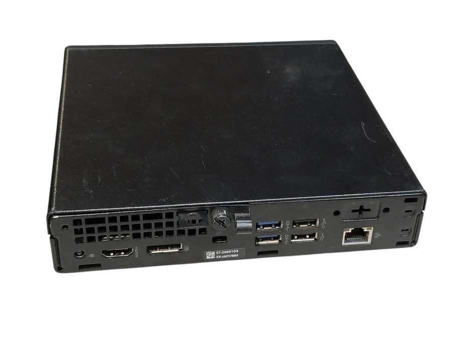 Dell OptiPlex 3080 USFF Core i3-10100T CPU 3.0GHz 8GB RAM No HDD