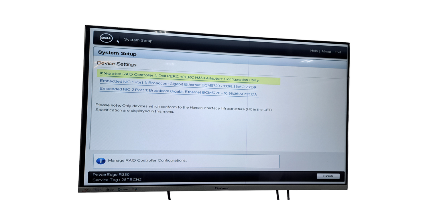 Dell PowerEdge R330 |1x Xeon E3-1220 v5 CPU|32GB RAM|PERC H330|1x350W PSU