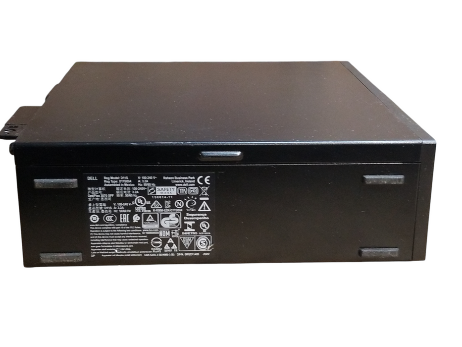 Dell OptiPlex 3070 SFF Intel i7-9700 CPU 3.00GHz 16GB RAM No HDD Q