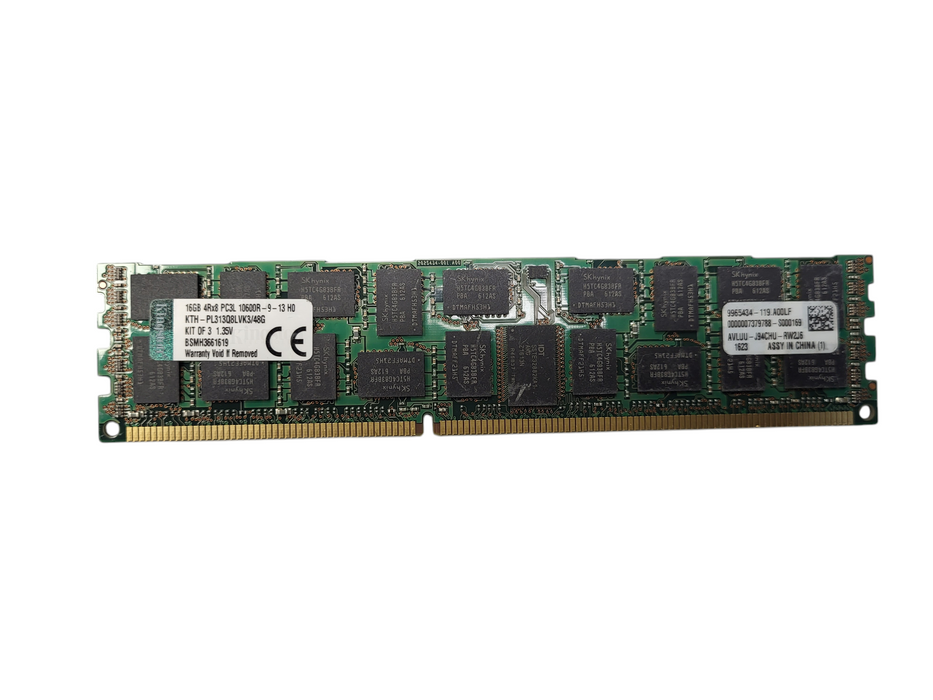 Various brands 16GB 2RX4 PC3L-10600R Server Memory Q$
