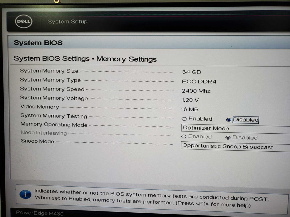 Dell PowerEdge R430 1x Xeon E5-2650 v4 64GB DDR4 - No HDD