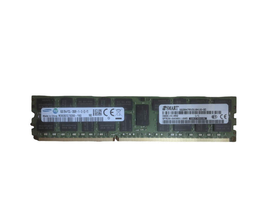 Samsung 16GB 2Rx4 PC3L-12800R | DDR3 | Server Memory Q