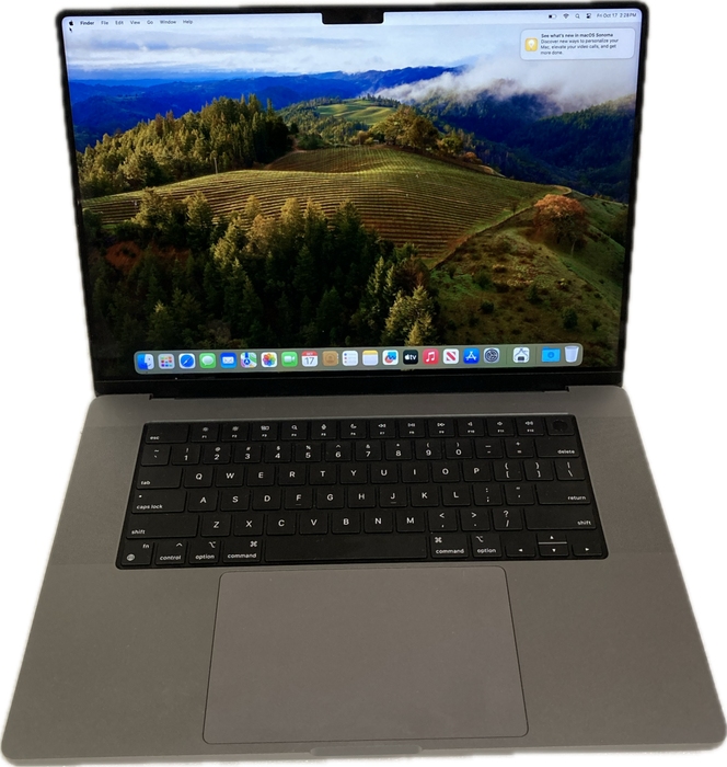 Apple MacBook Pro  16" 2021 M1 Pro 16GB RAM 512GB SSD No Power Adapter