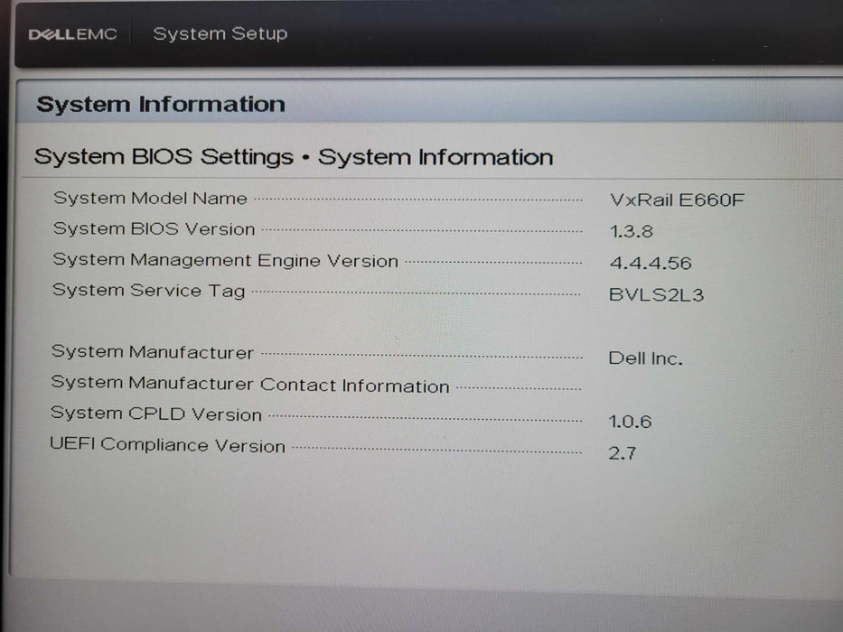 DELL E660F 1U 10x 2.5" XEON Gold 6346 @ 3.10GHz 64GB RAM HBA355i Fnt !