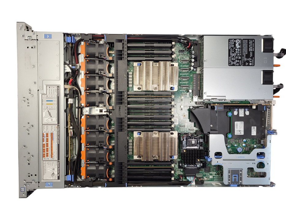 Dell PE R640 2x Gold 5120 @ 2.2GHz 32GB DDR4 PERC H740P Mini 2x750W PSU $