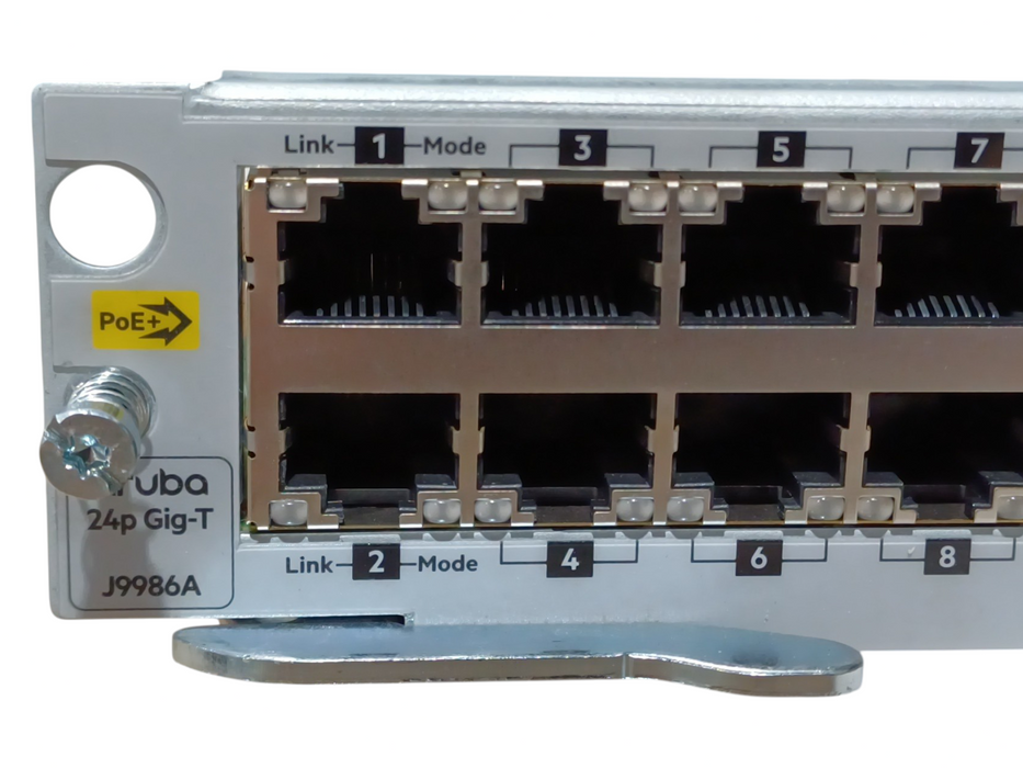 HP Aruba 24P Gig-T J9986A | 24-Port Gigabit PoE+ v3 zl2 Expansion Module