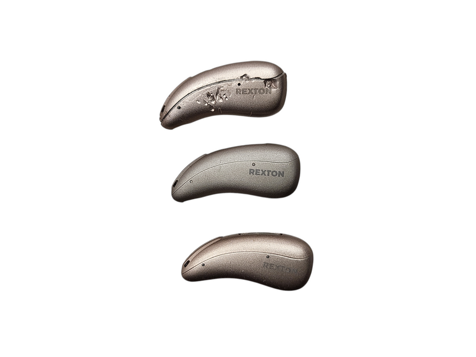 Lot of 3x Rexton Reach R-Li-T hearing aids READ $