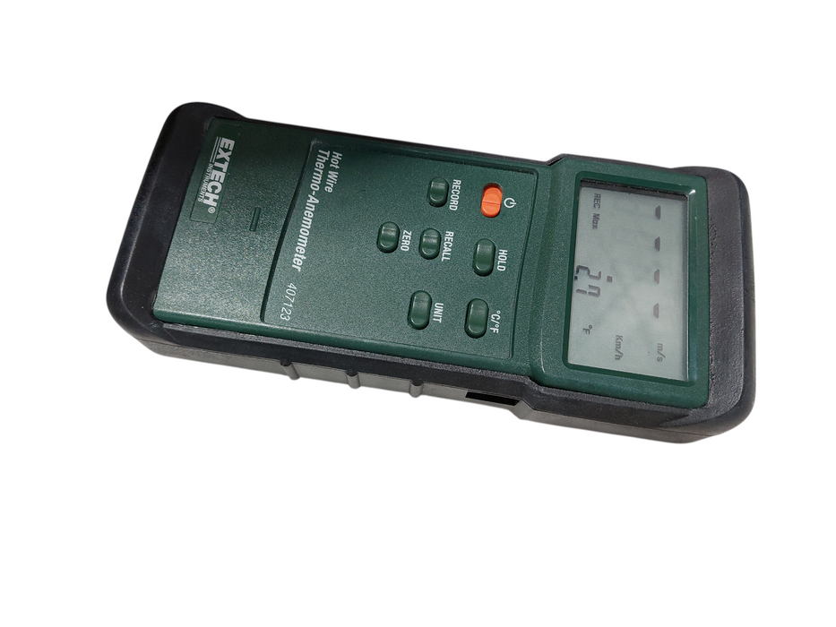 Extech Instruments Hot Wire Thermo-Anemometer Model:407123 =