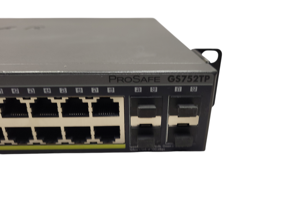 Netgear GS752TP ProSafe 48-Port Gigabit Smart Switch w/ Poe and 4 SFP Ports $