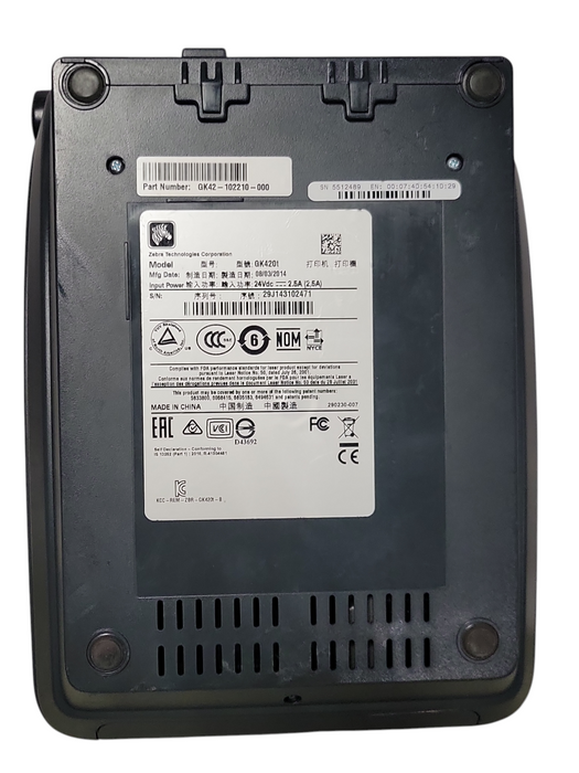 Zebra GK420T Thermal Label Printer USB LAN Network Ethernet GK42-102210-000 _