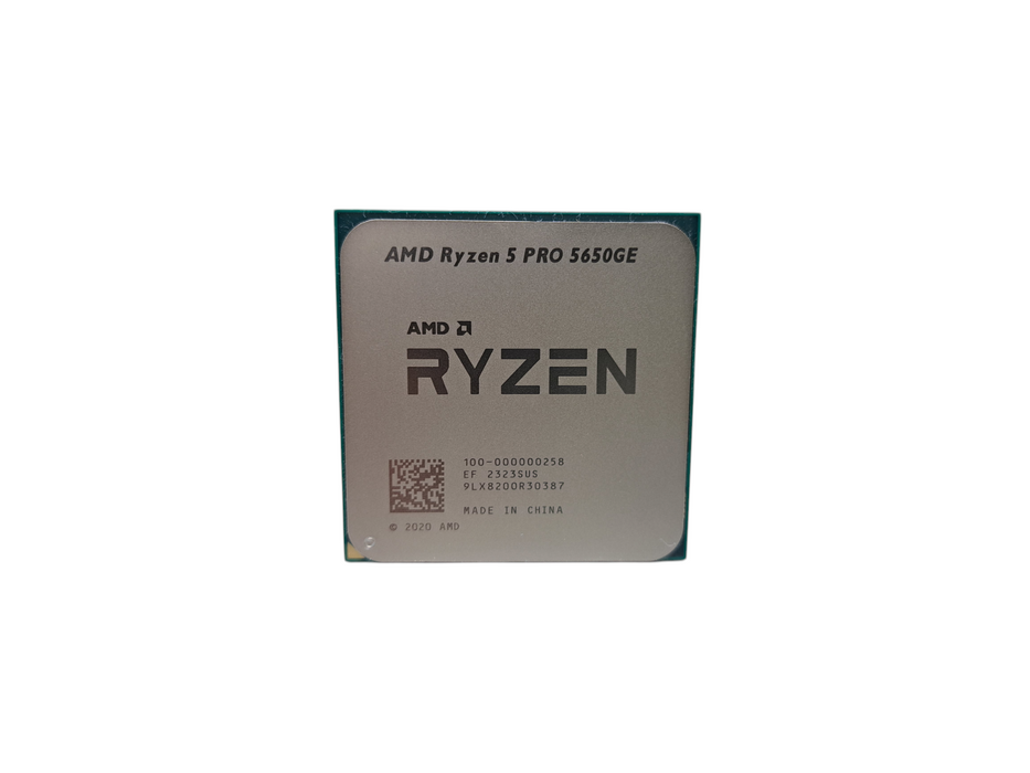 AMD RYZEN 5 PRO 5650GE 6-Core 3.40~4.40GHz 35W AM4 CPU Processor *READ* )