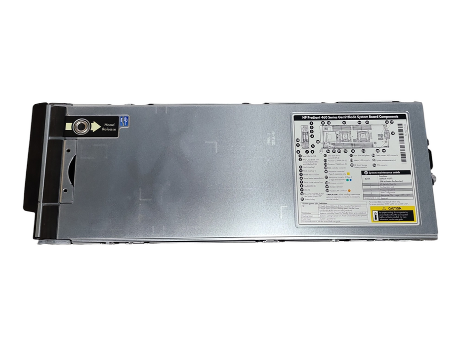 HPE ProLiant BL460c Gen 9 Server Blade, 2x E5-2680 v3 2.50GHz, 32GB DDR4 RAM