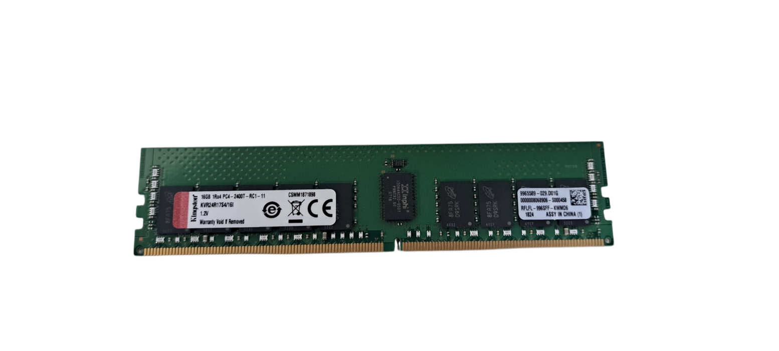 16GB DDR4-2400 ECC Registered (RDIMM) Server Memory KVR24R17S4/16 Q