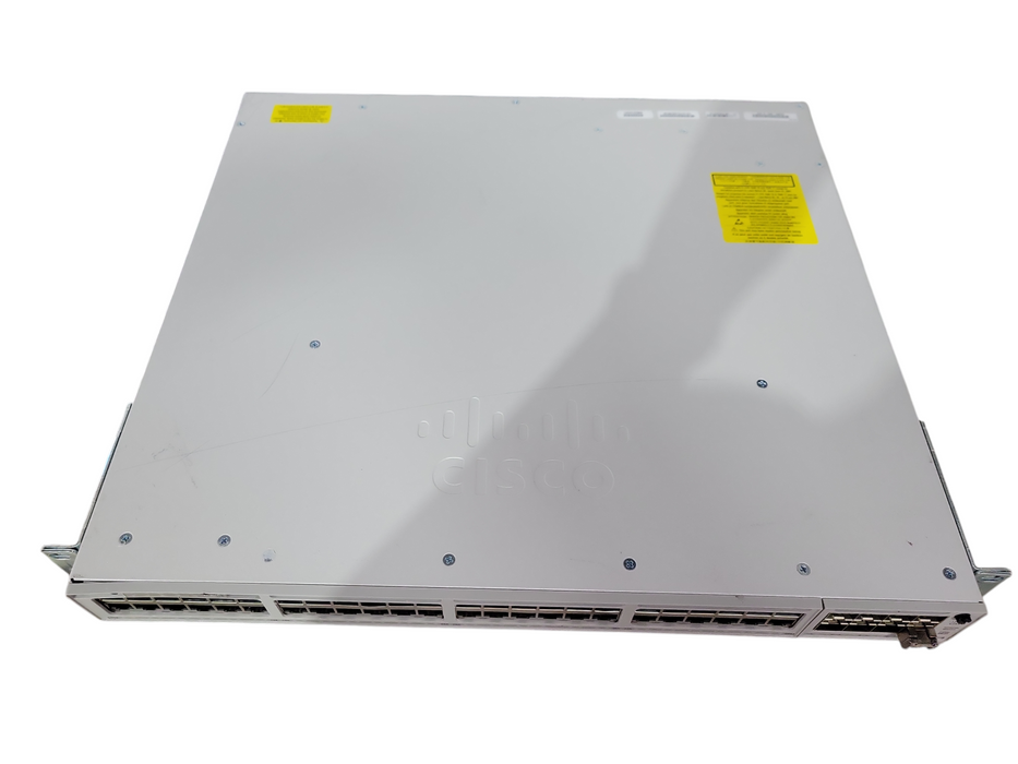 Cisco C9300-48U-E V03, 48-Port Gigabit UPOE Managed Switch w/ C9300-NM-8X !