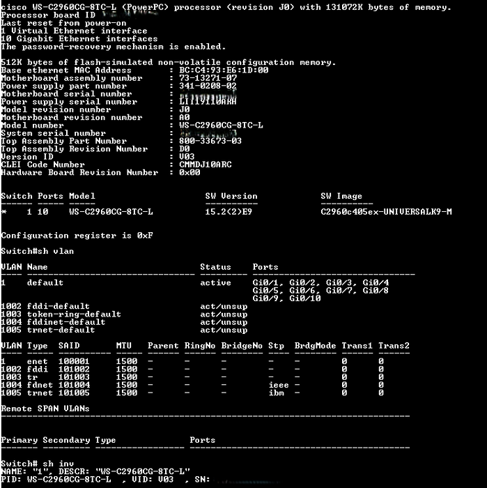 Cisco WS-C2960CG-8TC-L | 8-Port Silent Gigabit Switch Q
