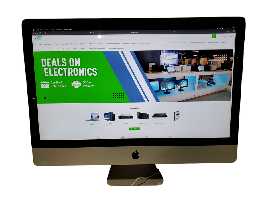 Apple iMac 27" 5K A1419 2017, i5-6500 3.20 GHz 32GB RAM 1TB HDD