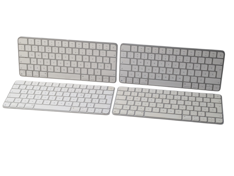 Lot of 4x Apple Wireless Bluetooth Rechargeable Magic Keyboard A2450  -